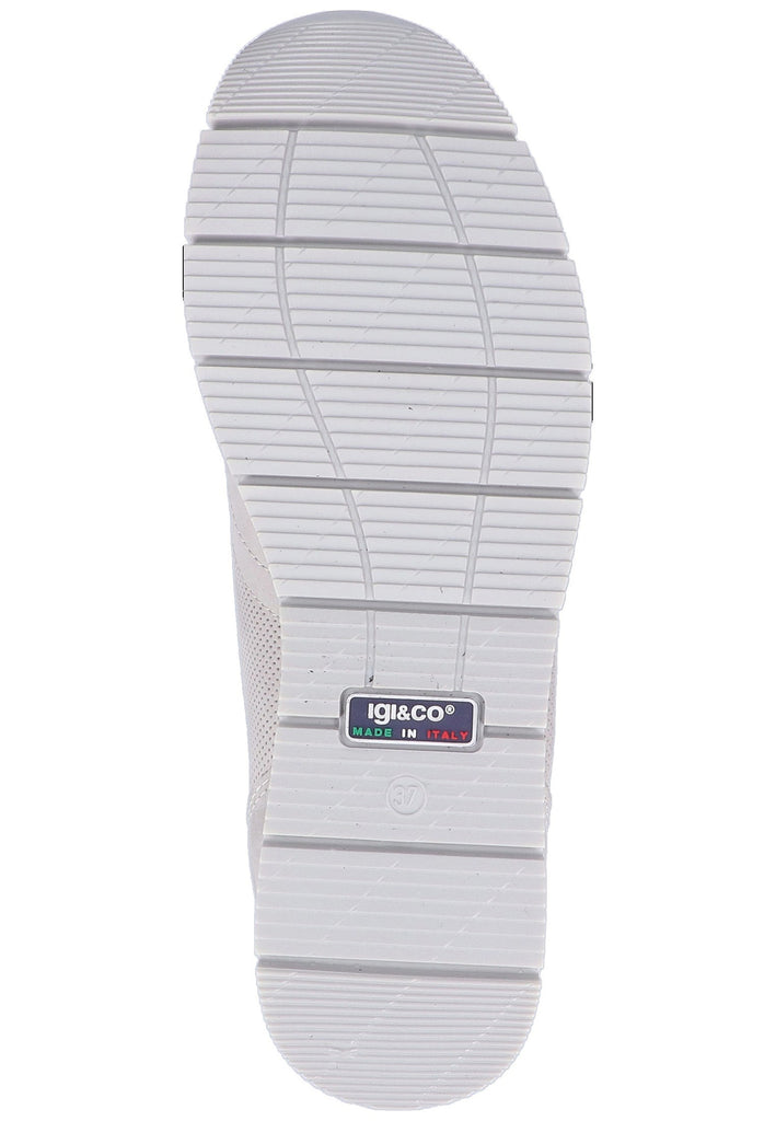 IGI&CO Sneaker Nubukleder Hellgrau - surf4shoes