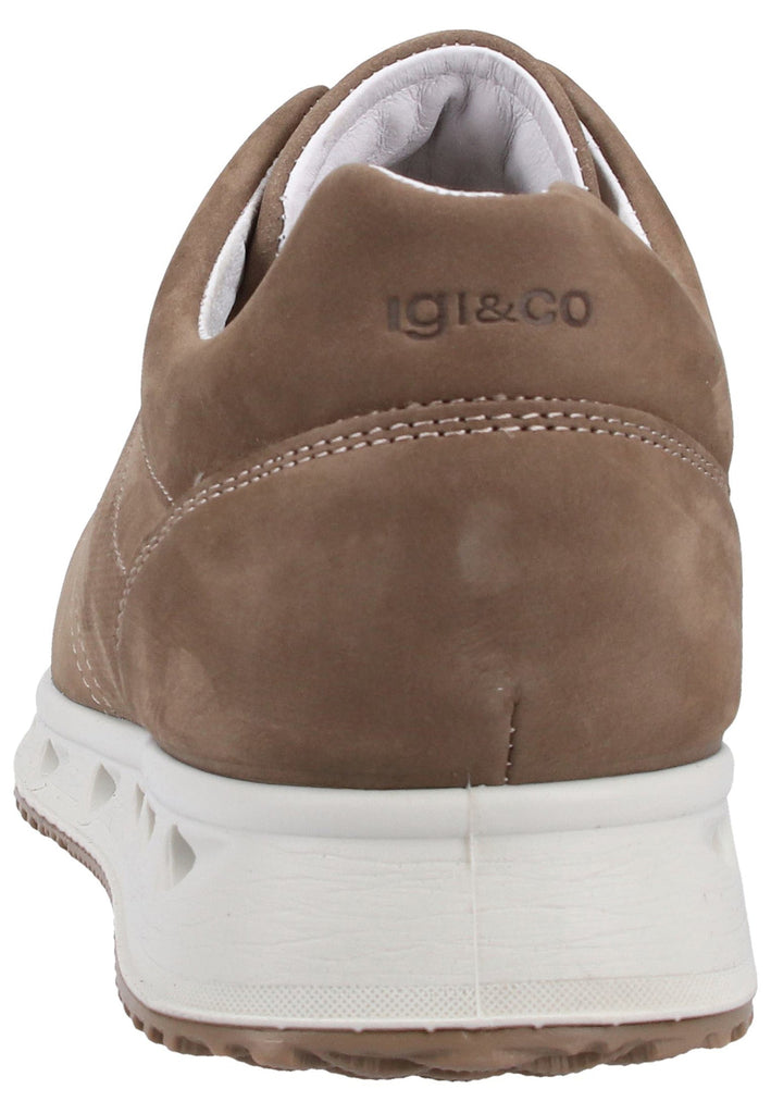 IGI&CO Sneaker Nubukleder Hellbraun - surf4shoes