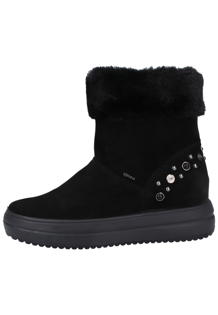 IGI&CO Stiefelette Leder Schwarz Warmfutter - surf4shoes