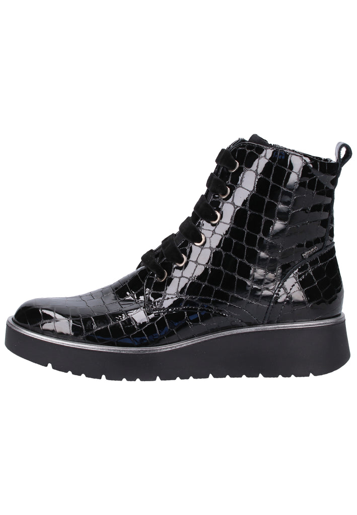 IGI&CO Stiefelette Leder Schwarz Lack - surf4shoes