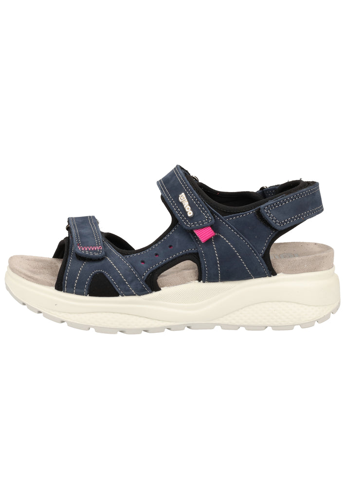 IGI&CO Sandalen Nubukleder Navy - surf4shoes