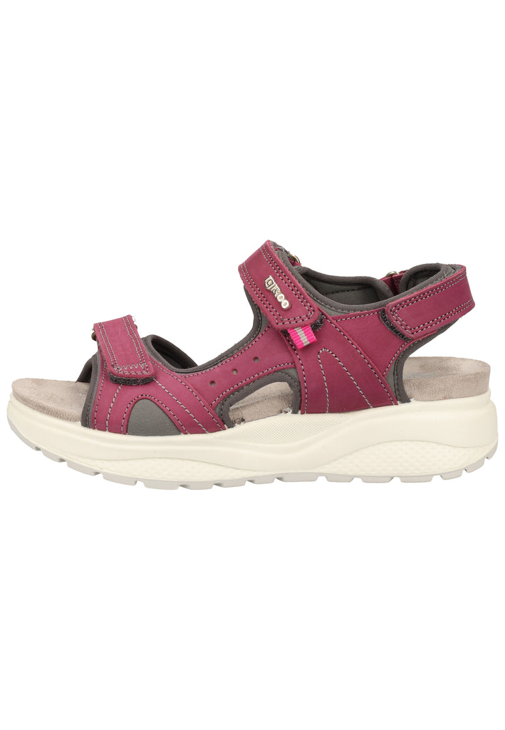 IGI&CO Sandalen Nubukleder Bordeaux - surf4shoes