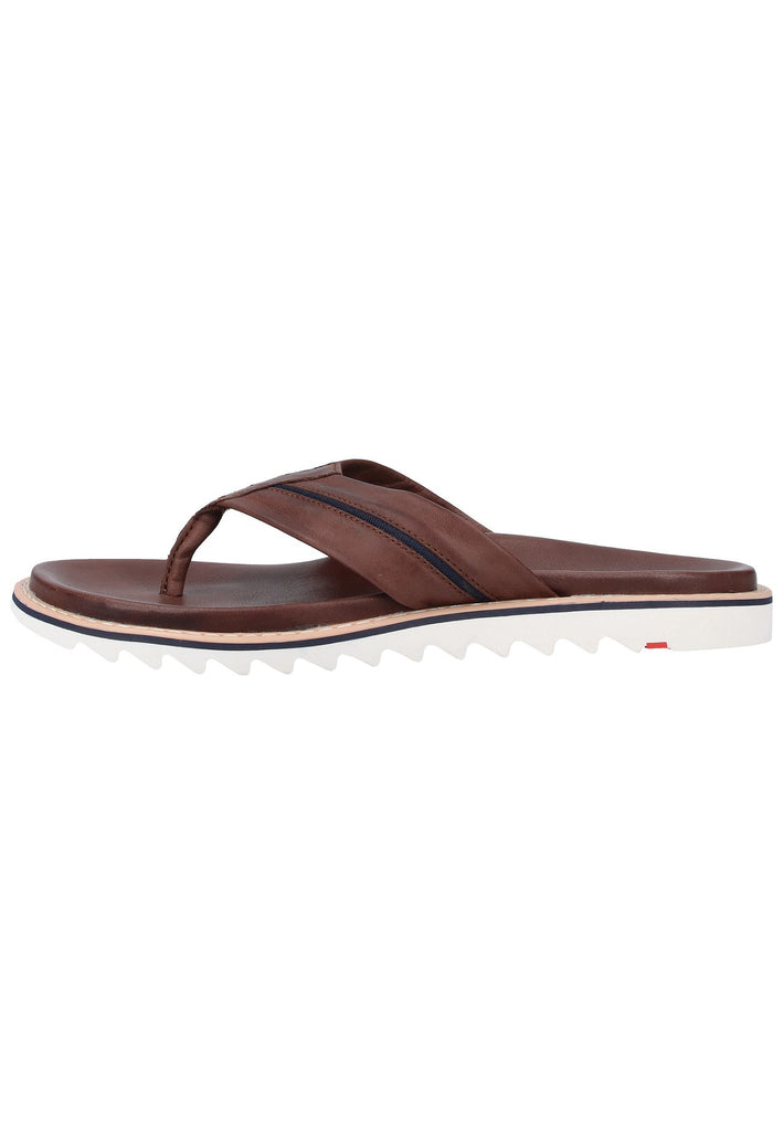Lloyd Zehensteg Glattleder Kaffee - surf4shoes