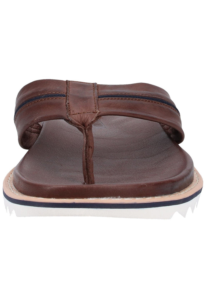 Lloyd Zehensteg Glattleder Kaffee - surf4shoes