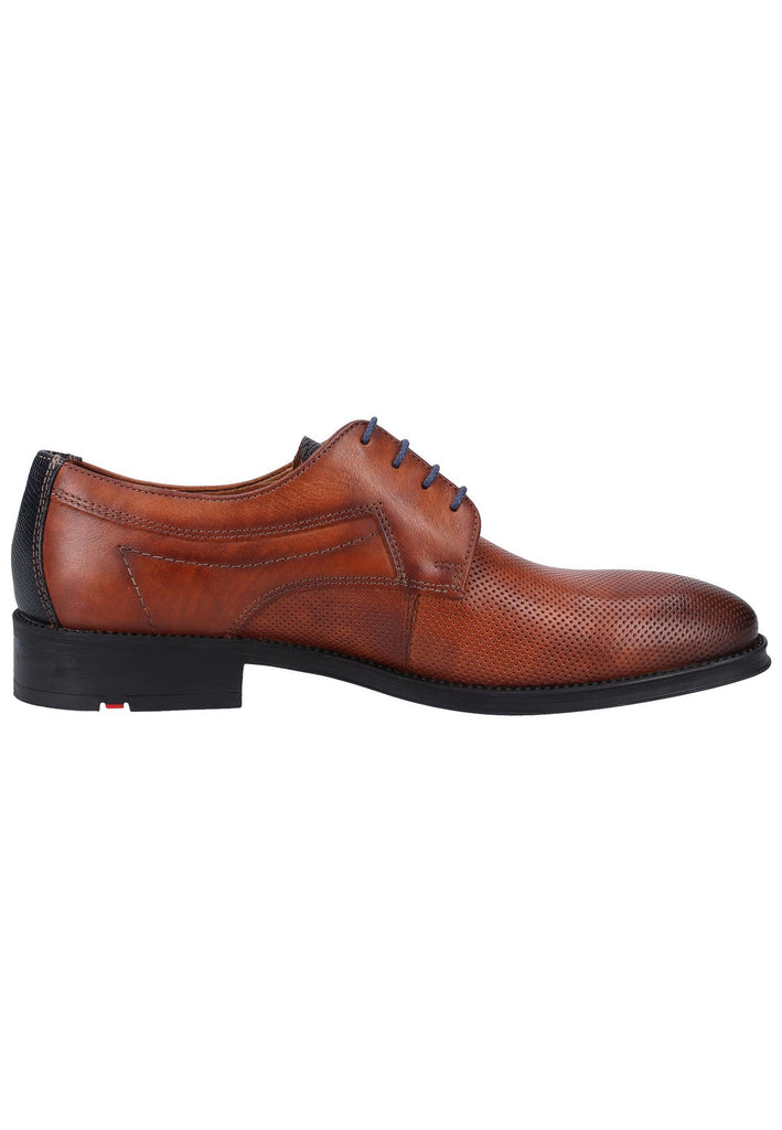 Lloyd Businessschuhe Leder Braun/Blau - surf4shoes