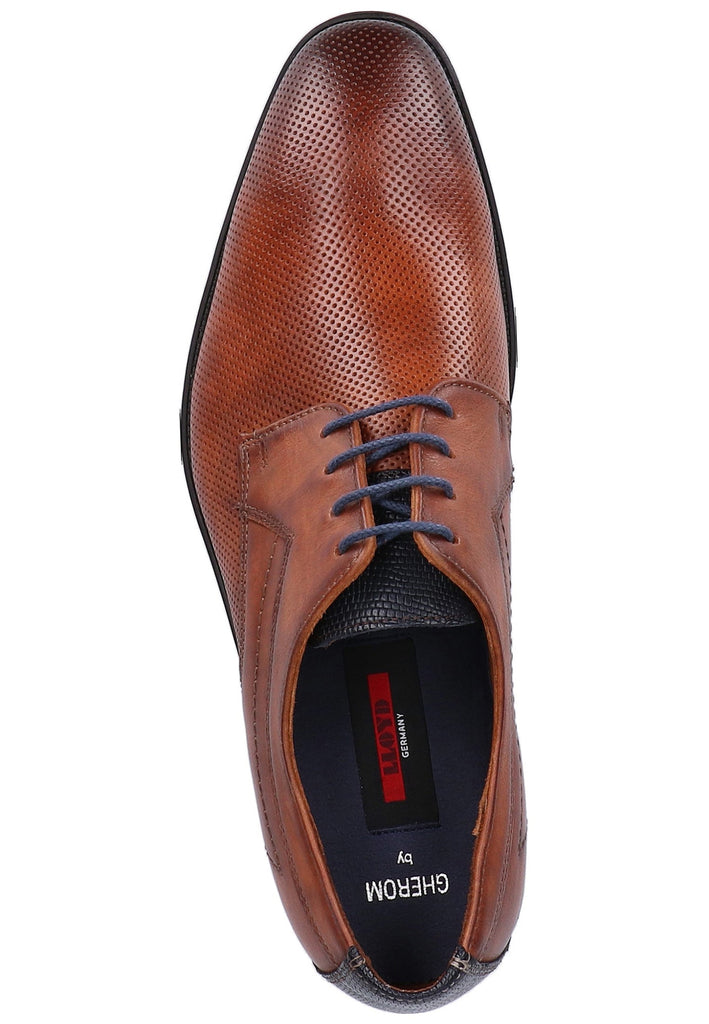 Lloyd Businessschuhe Leder Braun/Blau - surf4shoes