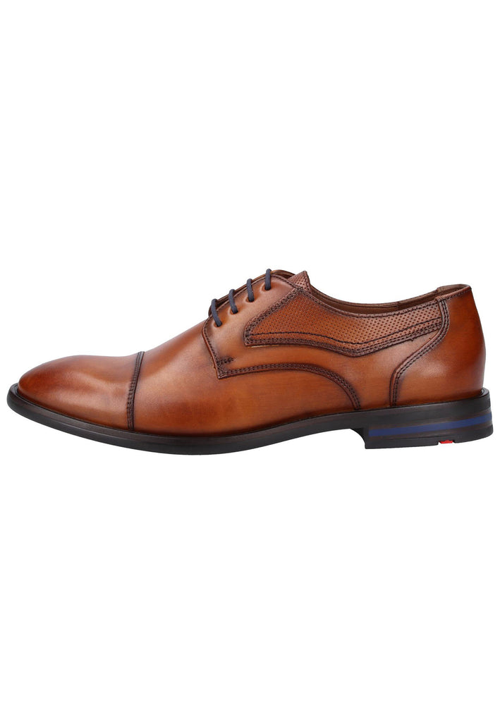 Lloyd Businessschuhe Glattleder Cognac - surf4shoes