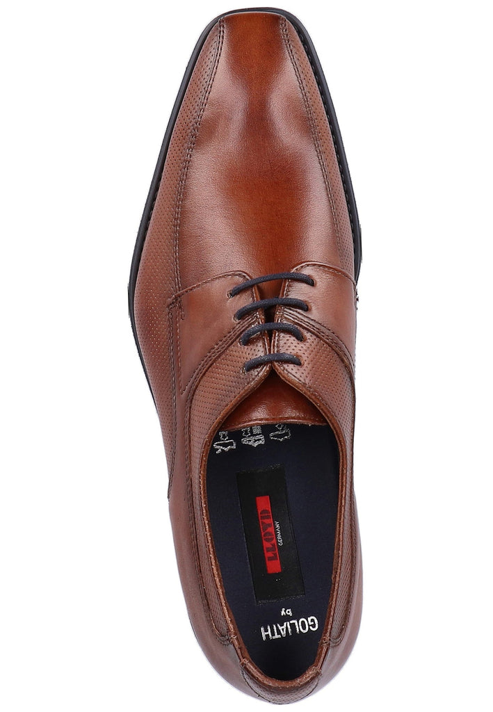 Lloyd Businessschuhe Glattleder Cognac - surf4shoes