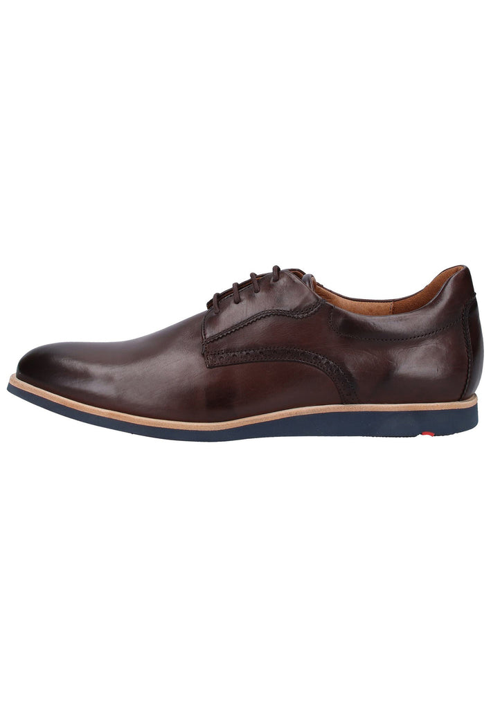 Lloyd Halbschuhe Glattleder Dunkelbraun - surf4shoes