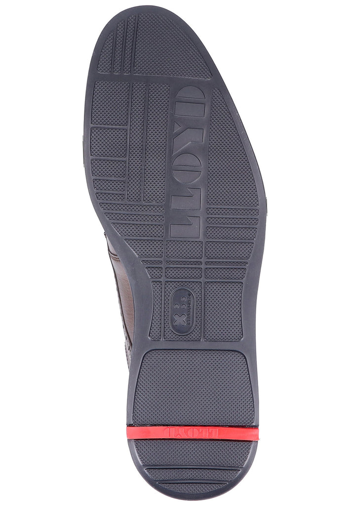 Lloyd Halbschuhe Glattleder Dunkelbraun - surf4shoes