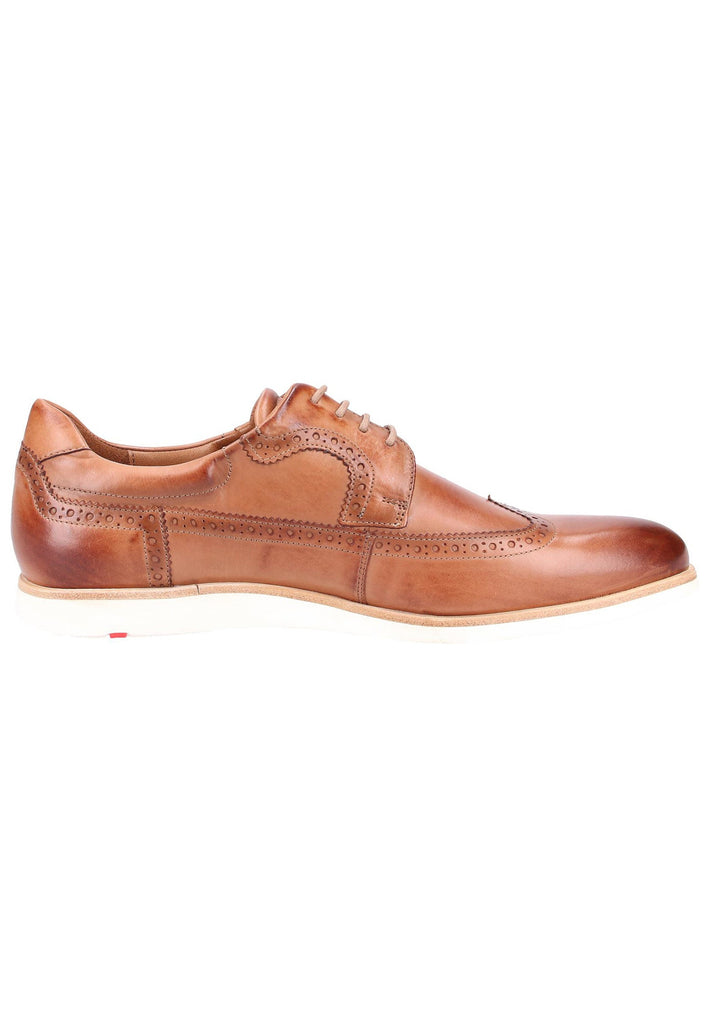 Lloyd Halbschuhe Glattleder Cognac - surf4shoes