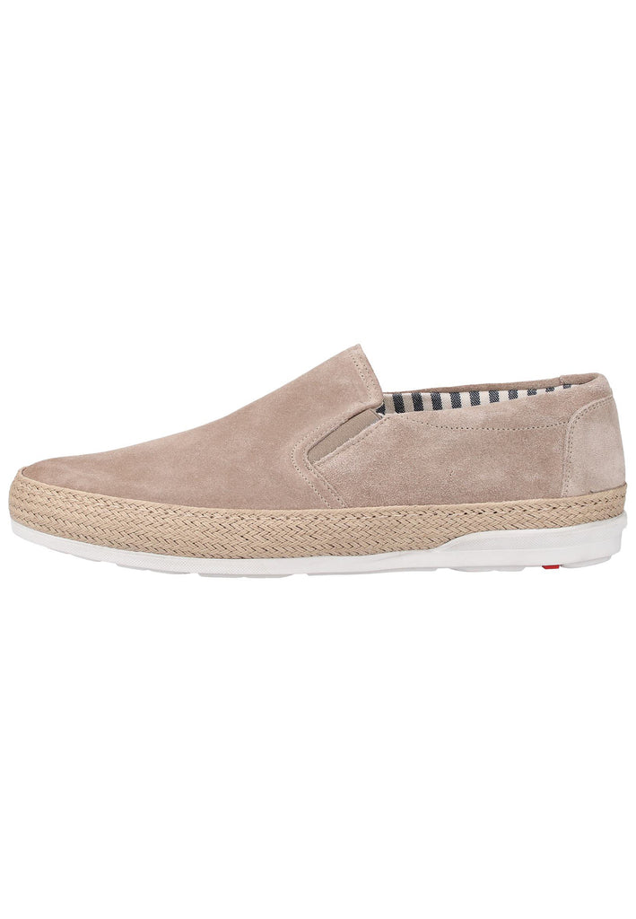 Lloyd Slipper Veloursleder Beige - surf4shoes