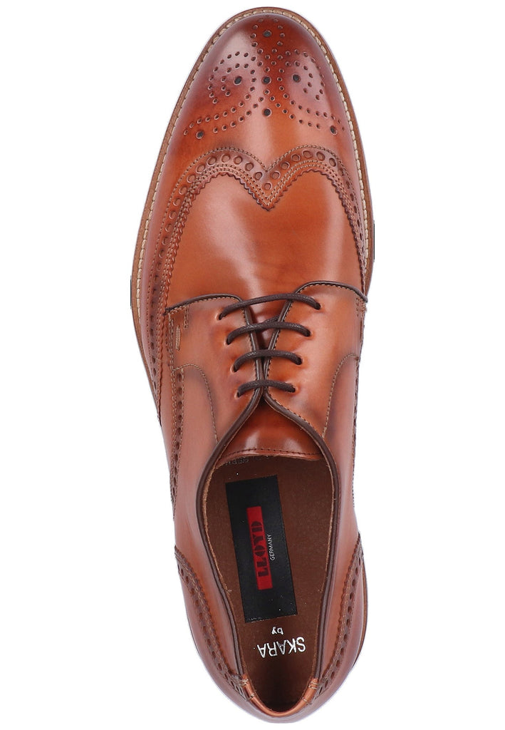 Lloyd Businessschuhe Glattleder Hellbraun - surf4shoes