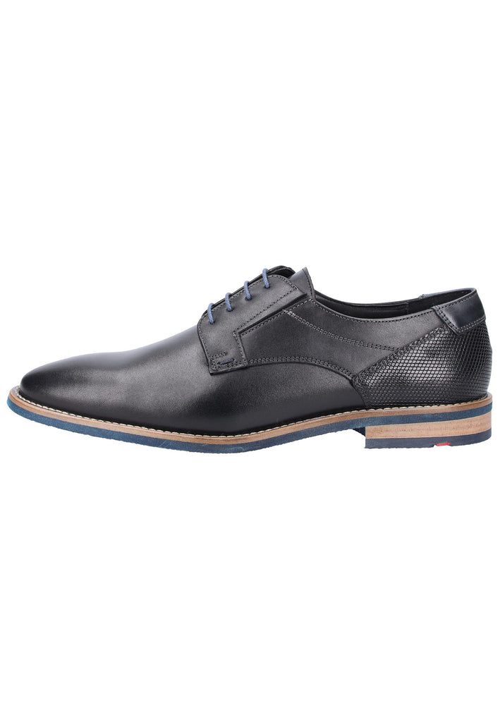 Lloyd Businessschuhe Glattleder Schwarz/Blau - surf4shoes