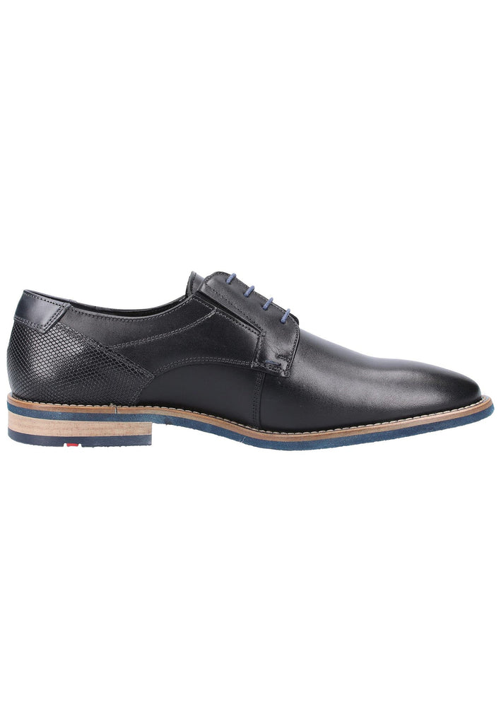 Lloyd Businessschuhe Glattleder Schwarz/Blau - surf4shoes