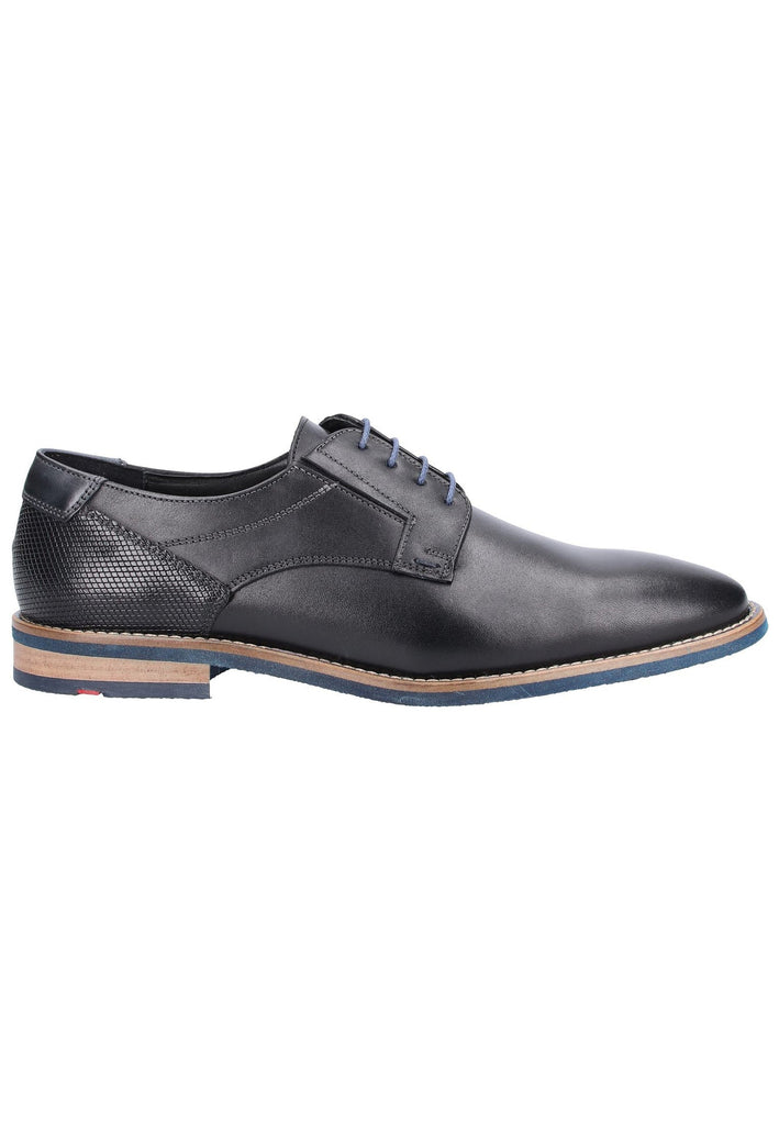 Lloyd Businessschuhe Glattleder Schwarz/Blau - surf4shoes
