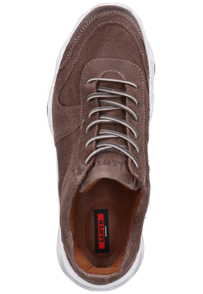 Lloyd Sneaker Leder Taupe - surf4shoes