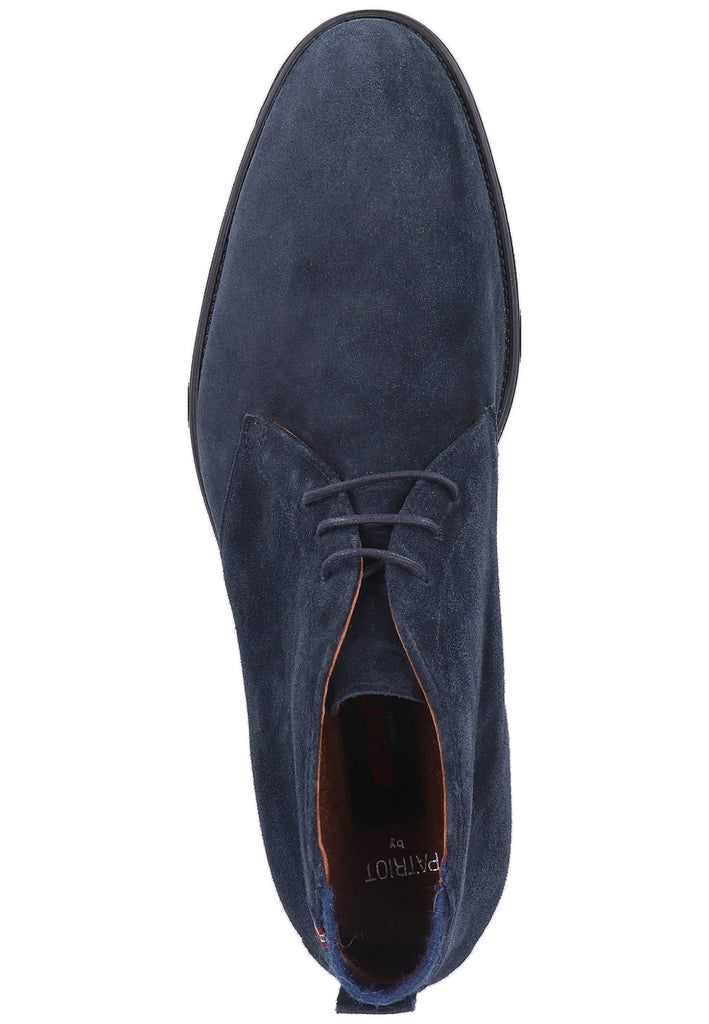 Lloyd Stiefelette Veloursleder Blau - surf4shoes