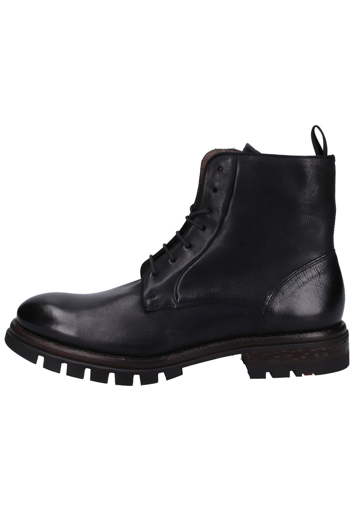 Lloyd Stiefelette Glattleder Schwarz - surf4shoes