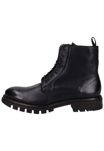 Lloyd Stiefelette Glattleder Schwarz - surf4shoes