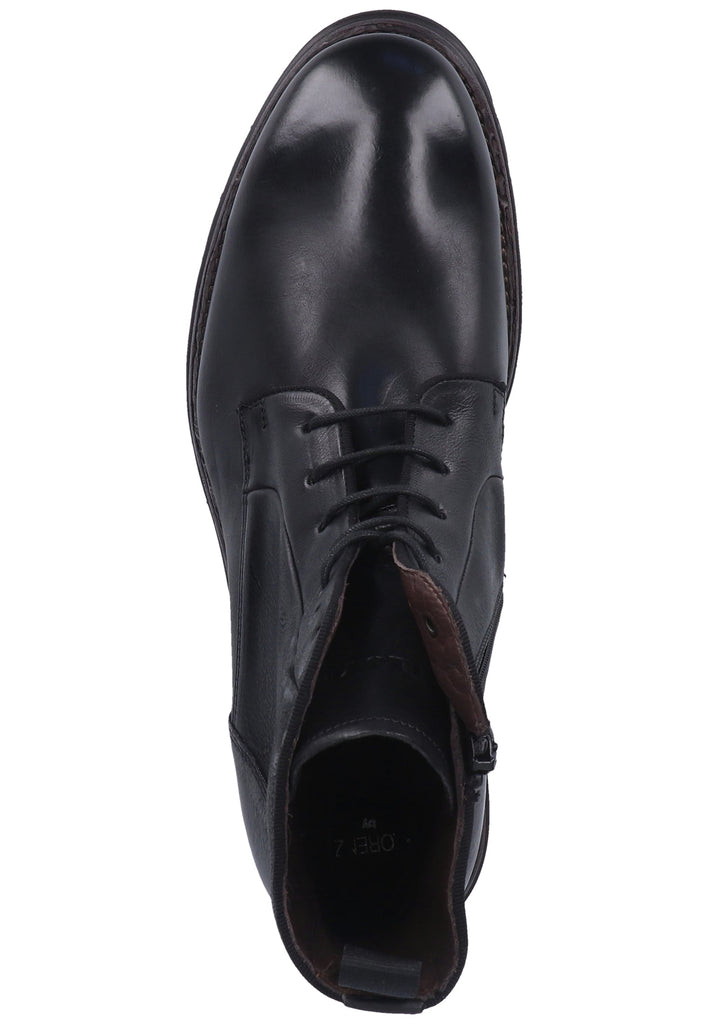 Lloyd Stiefelette Glattleder Schwarz - surf4shoes