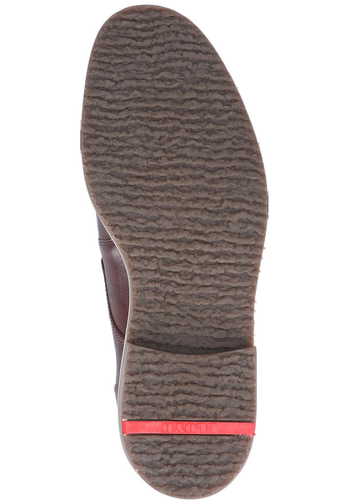 Lloyd Stiefelette Glattleder Mittelbraun - surf4shoes