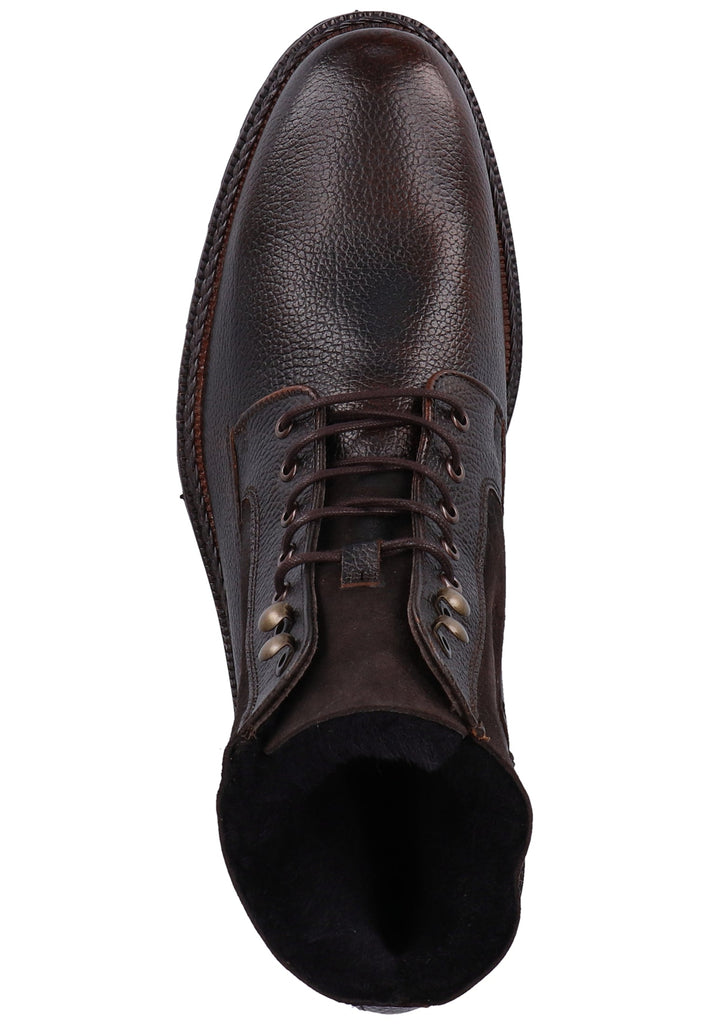 Lloyd Stiefelette Glattleder Cognac Warmfutter - surf4shoes