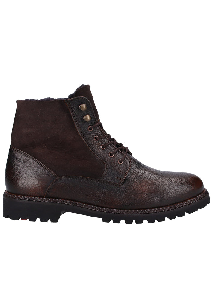 Lloyd Stiefelette Glattleder Cognac Warmfutter - surf4shoes
