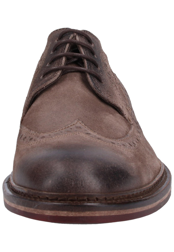 Lloyd Halbschuhe Veloursleder Taupe - surf4shoes