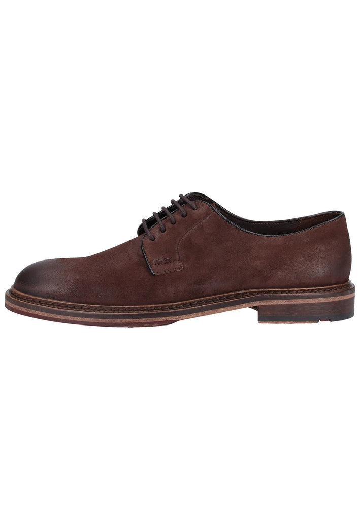 Lloyd Halbschuhe Veloursleder Braun - surf4shoes