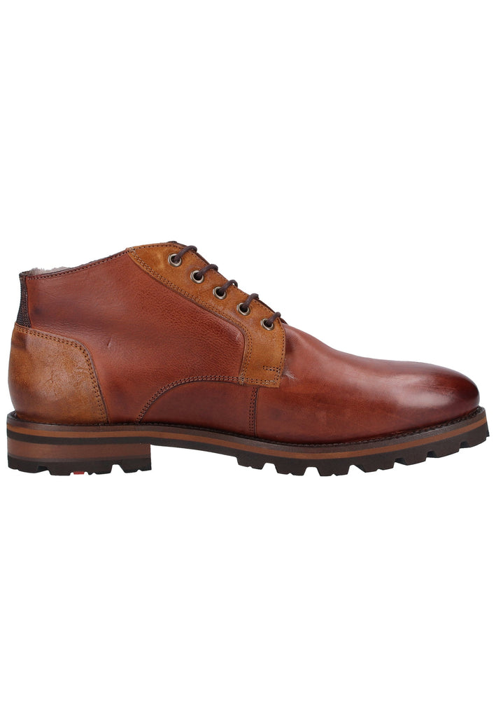 Lloyd Stiefelette Glattleder Mittelbraun Warmfutter - surf4shoes