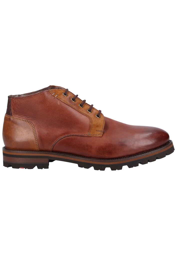 Lloyd Stiefelette Glattleder Mittelbraun Warmfutter - surf4shoes