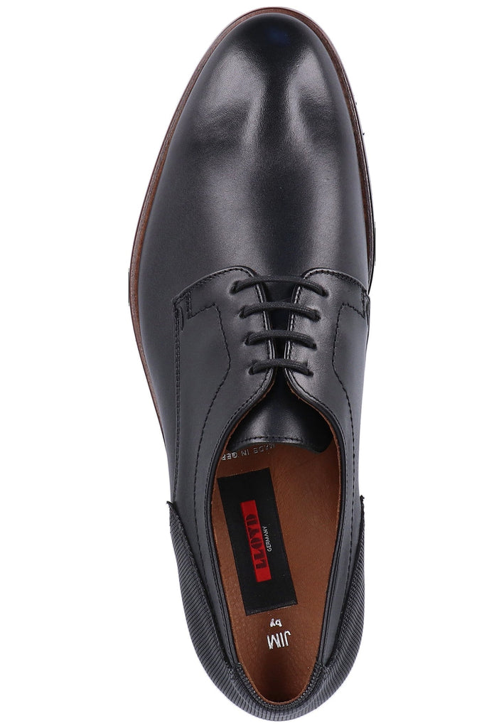 Lloyd Businessschuhe Glattleder Schwarz - surf4shoes