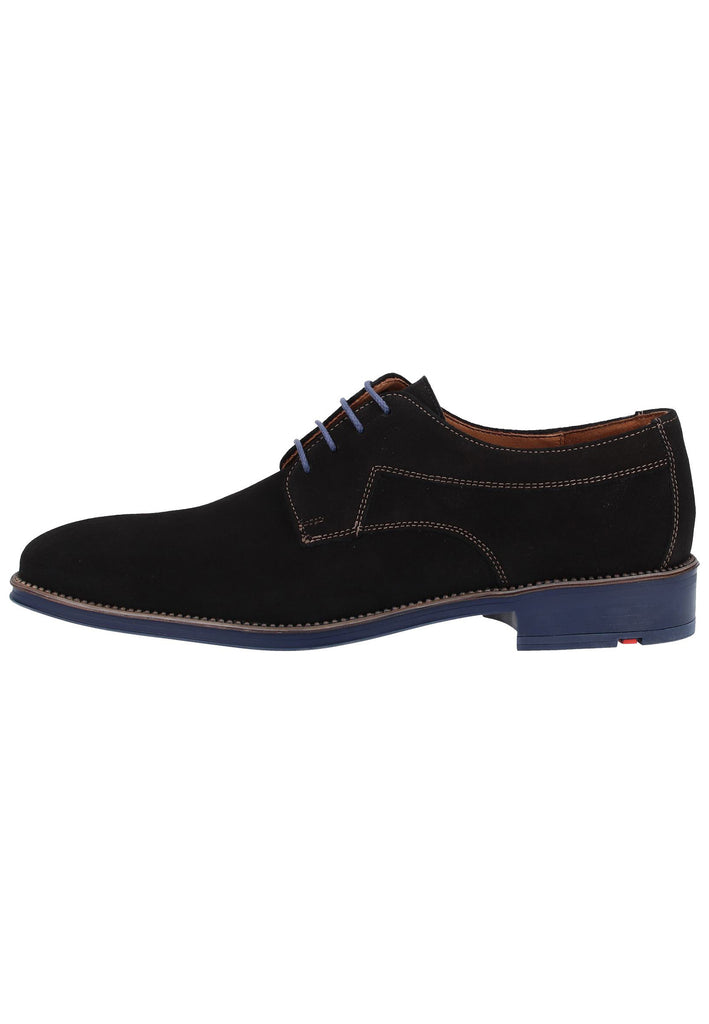 Lloyd Halbschuhe Veloursleder Schwarz - surf4shoes