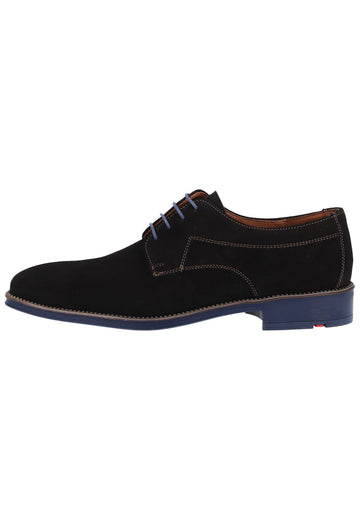 Lloyd Halbschuhe Veloursleder Schwarz - surf4shoes