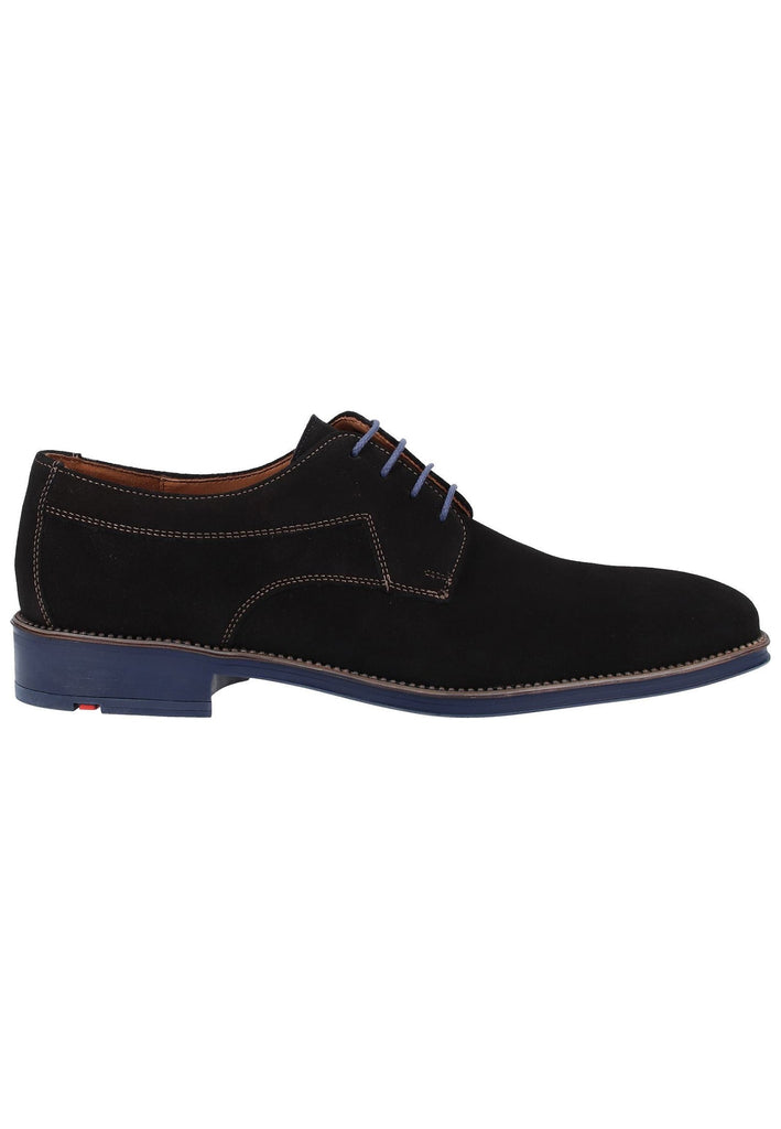 Lloyd Halbschuhe Veloursleder Schwarz - surf4shoes