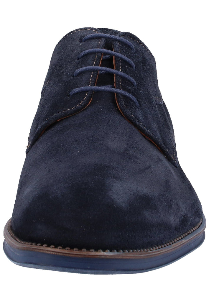 Lloyd Halbschuhe Veloursleder Blau - surf4shoes