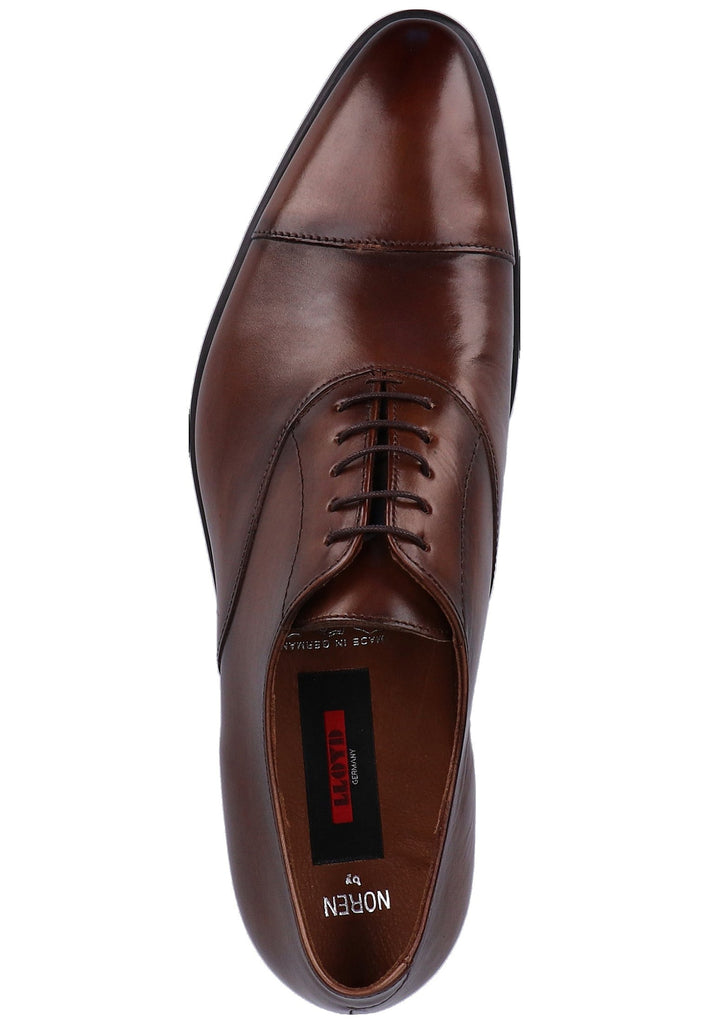 Lloyd Businessschuhe Glattleder Dunkelbraun - surf4shoes