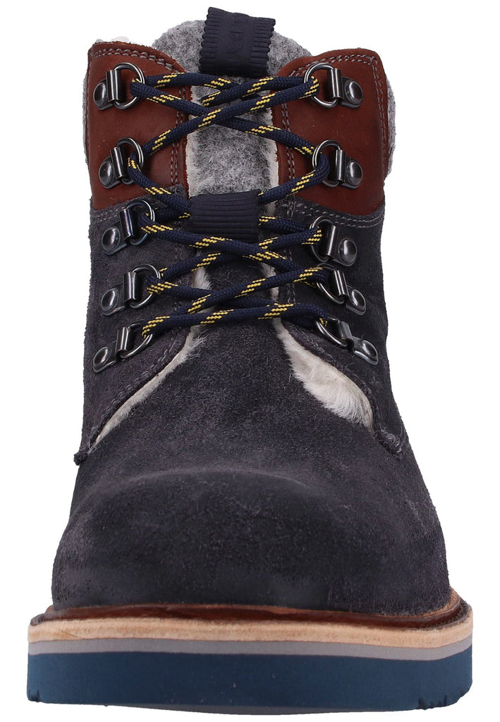 Lloyd Stiefelette Veloursleder Grau Warmfutter - surf4shoes