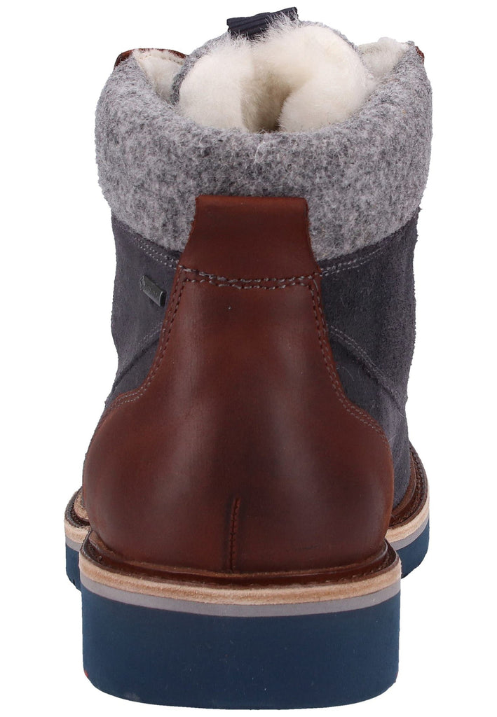 Lloyd Stiefelette Veloursleder Grau Warmfutter - surf4shoes