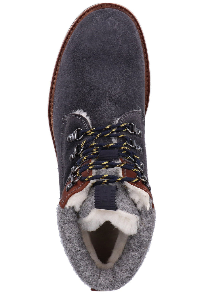 Lloyd Stiefelette Veloursleder Grau Warmfutter - surf4shoes