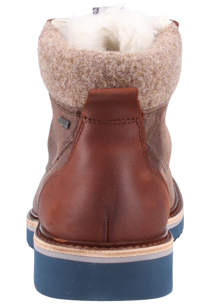Lloyd Stiefelette Veloursleder Braun - surf4shoes