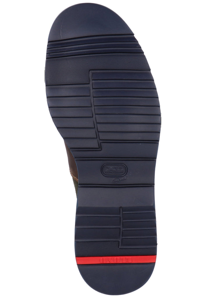 Lloyd Stiefelette Veloursleder Braun/Oliv - surf4shoes