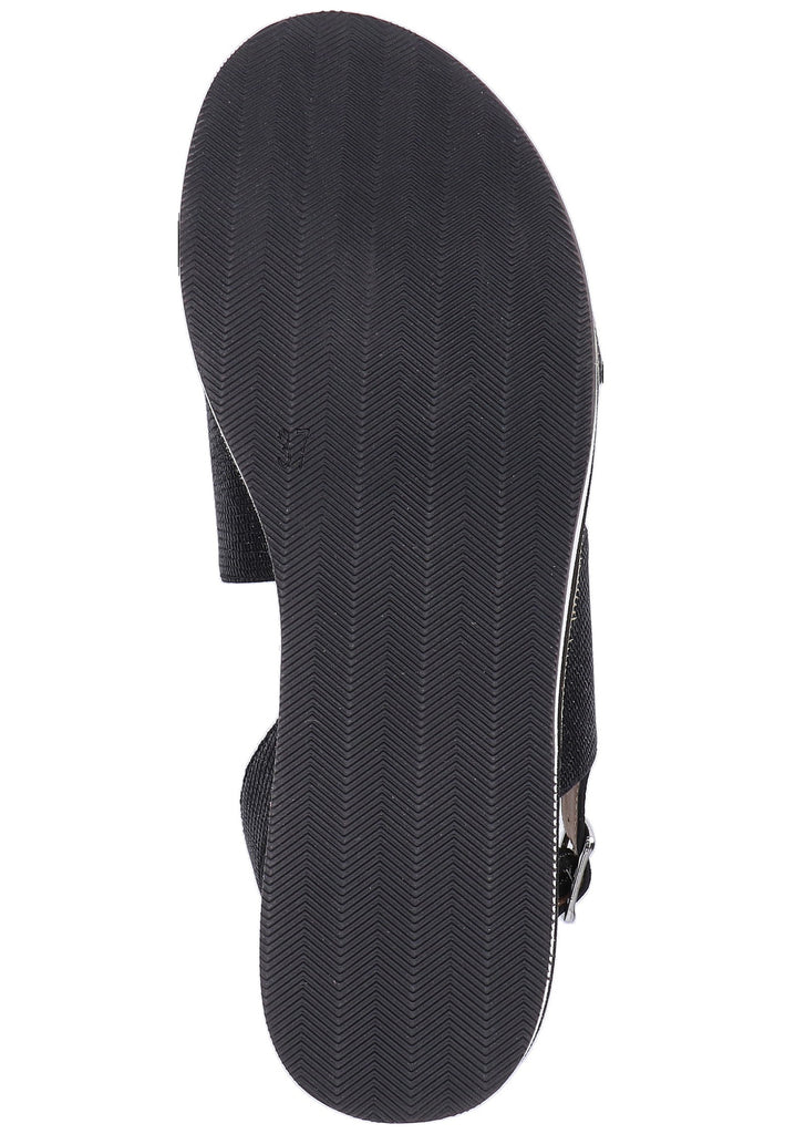 Bullboxer Sandalen Lederimitat Schwarz - surf4shoes