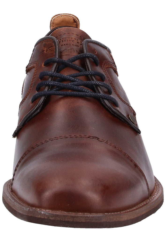 Bullboxer Businessschuhe Leder Dunkelbraun - surf4shoes