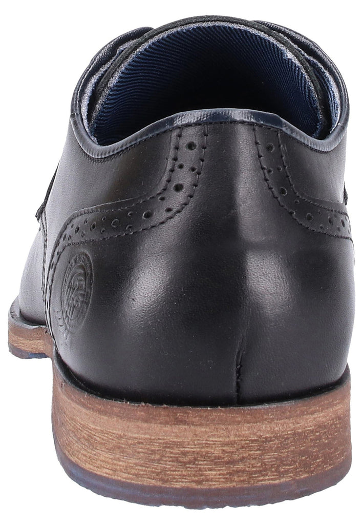 Bullboxer Businessschuhe Leder Schwarz - surf4shoes