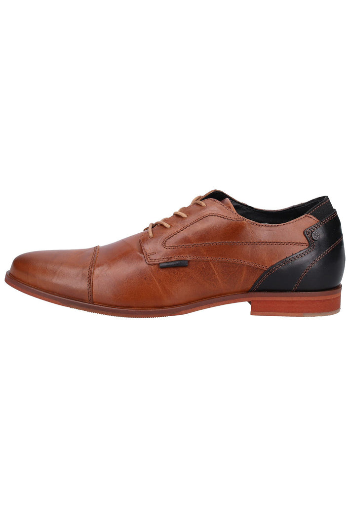 Bullboxer Businessschuhe Leder Cognac - surf4shoes