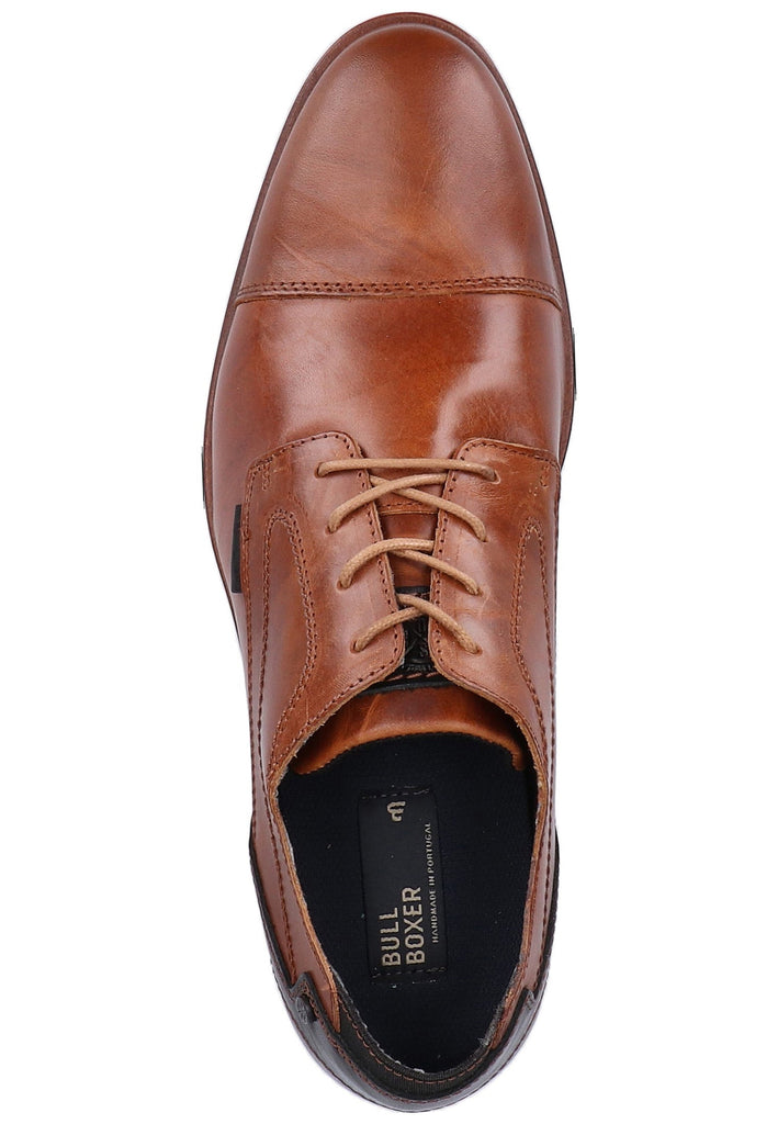Bullboxer Businessschuhe Leder Cognac - surf4shoes