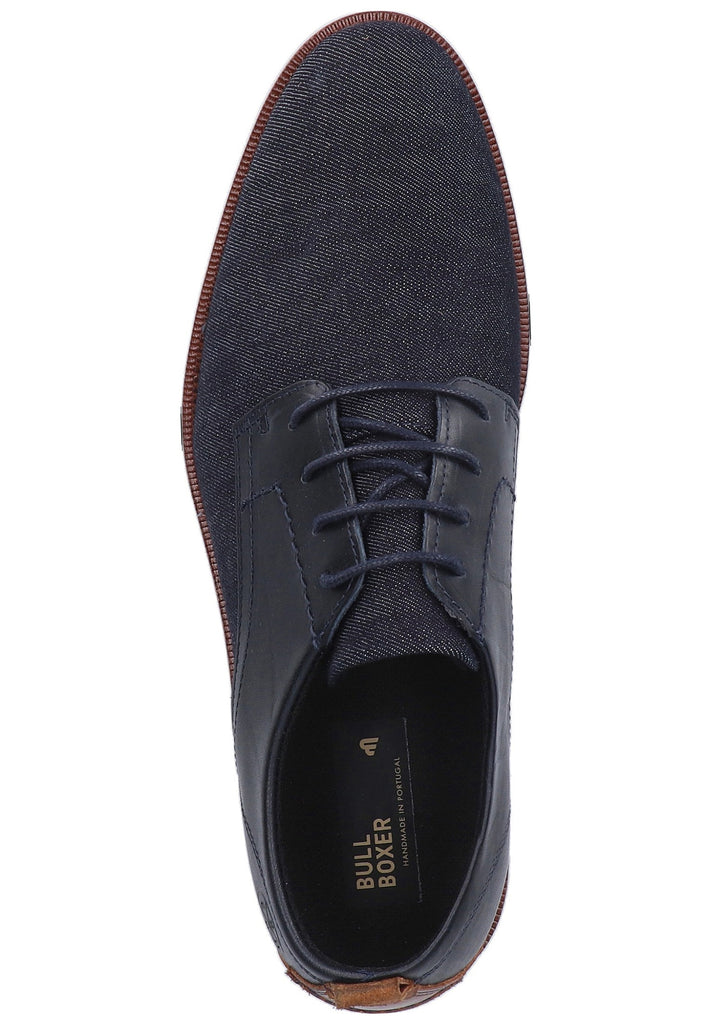 Bullboxer Halbschuhe Leder/Textil Blau - surf4shoes
