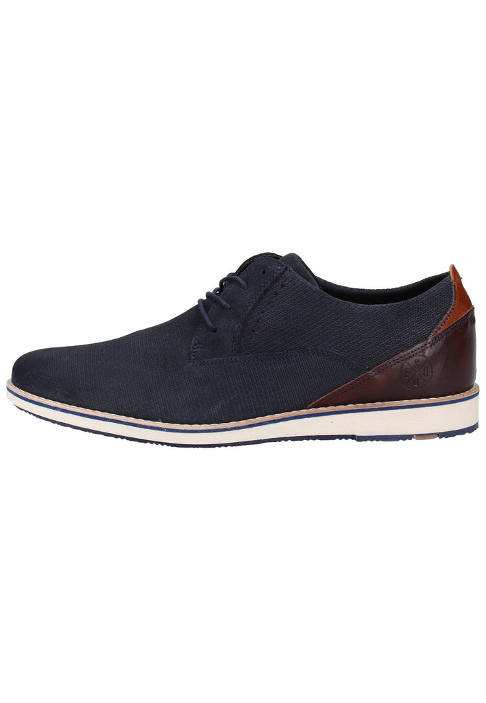 Bullboxer Halbschuhe Leder Dunkelblau - surf4shoes